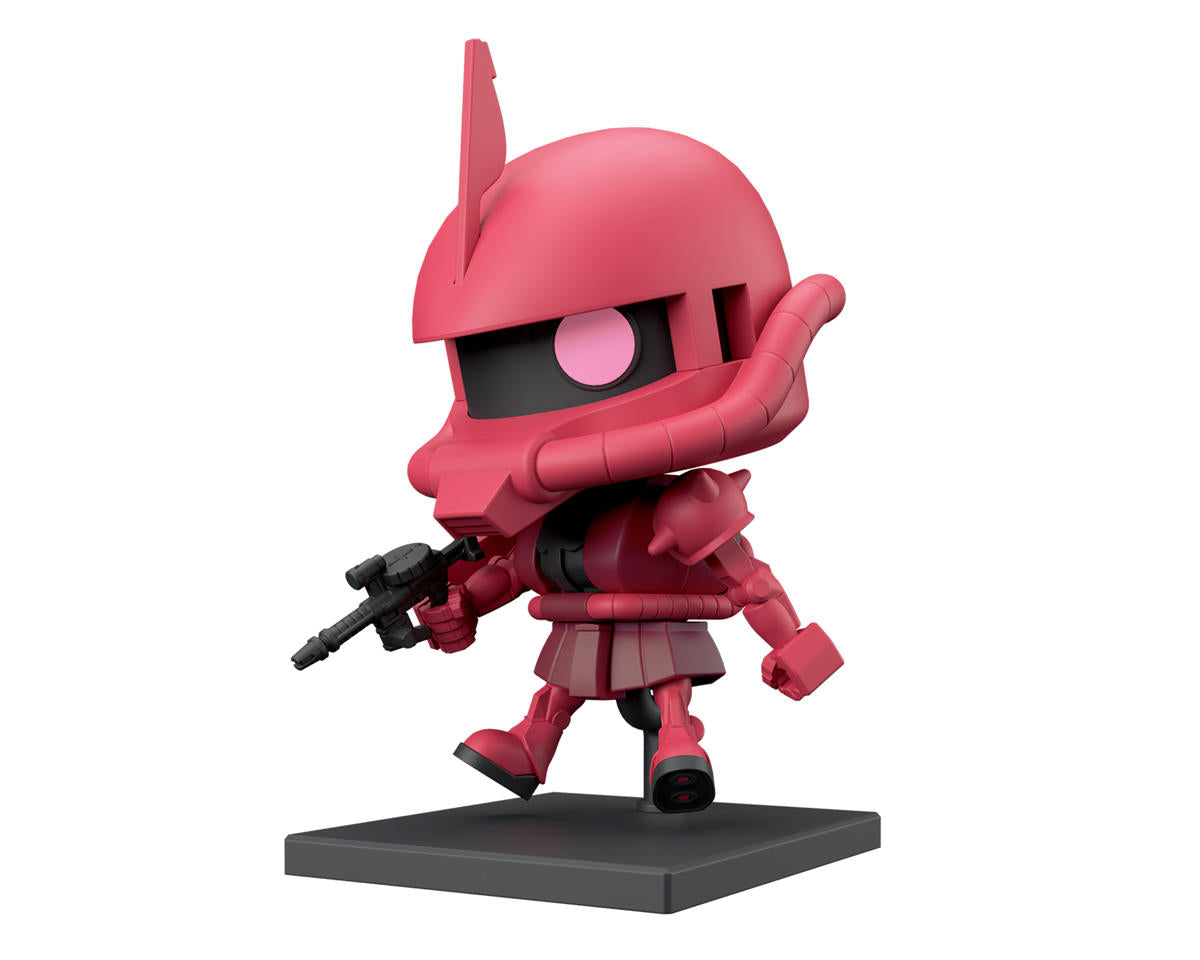 Bandai 1/1 Gunpla-Kun Char's Zaku-Kun DX "Mobile Suit Gundam" (w/Runner Version Recreation Parts) Plastic Model Kit