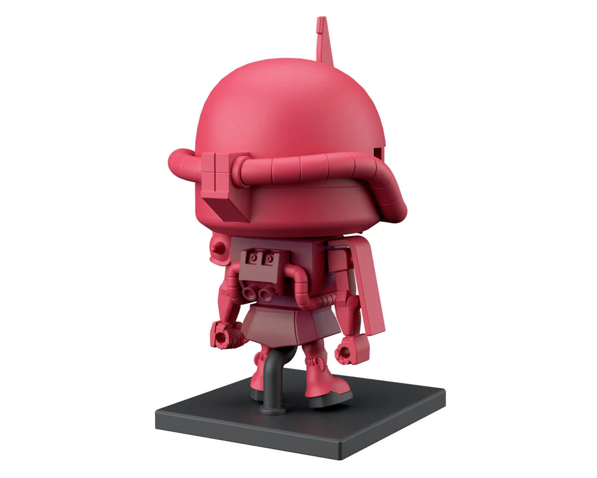 Bandai 1/1 Gunpla-Kun Char's Zaku-Kun DX "Mobile Suit Gundam" (w/Runner Version Recreation Parts) Plastic Model Kit