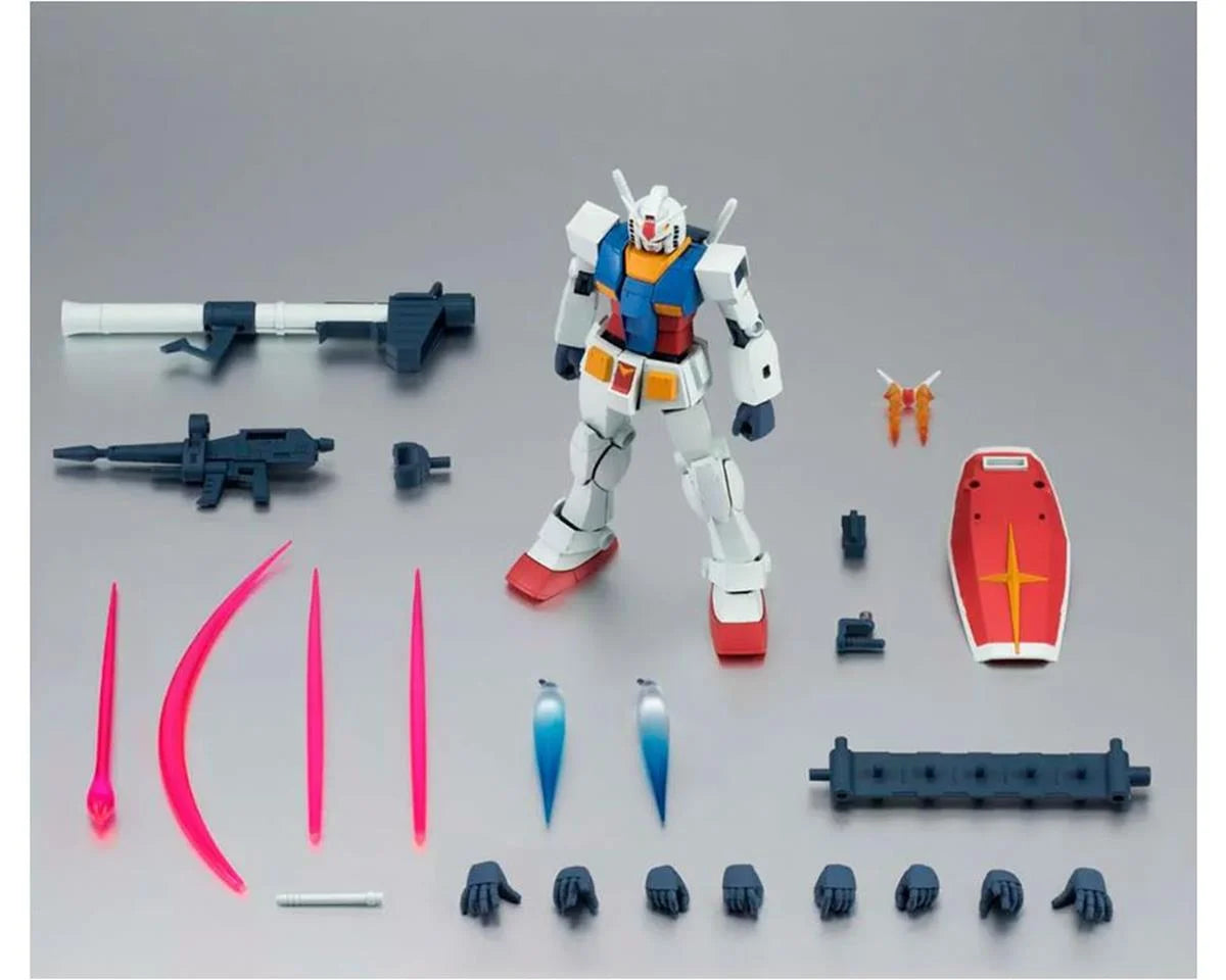 Bandai Robot Spirits RX-78-2 Gundam Ver. A.N.I.M.E. "Mobile Suit Gundam" Action Figure