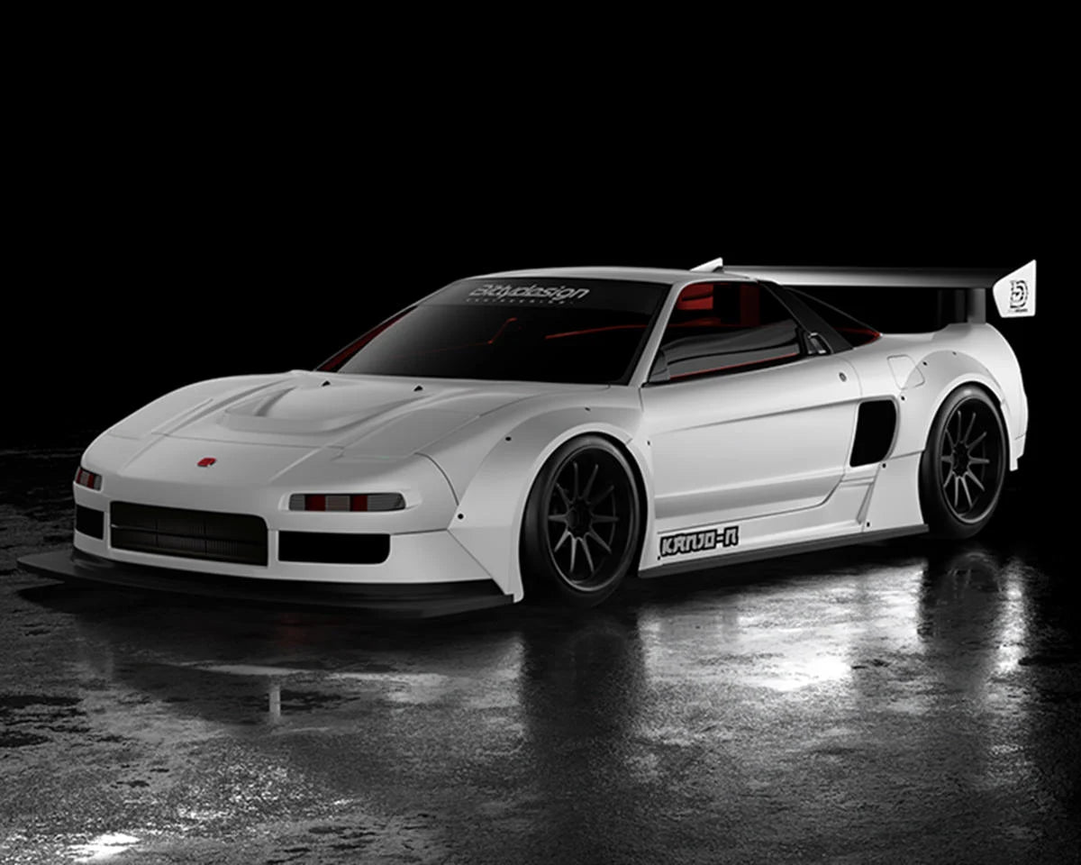 Bittydesign 1/28 KANJO-N Micro On-Road TC 98mm Wheelbase Polycarbonate Body (Clear)