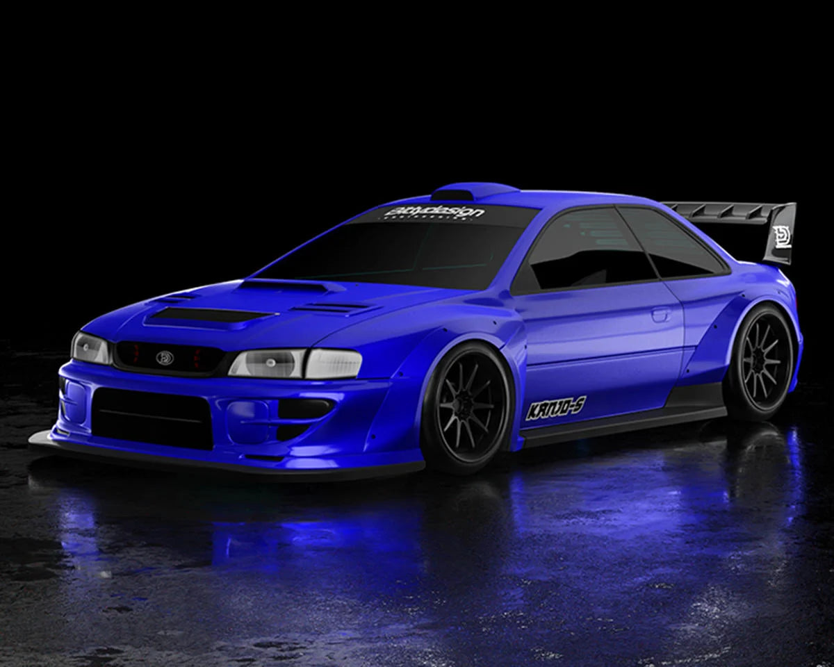 Bittydesign 1/28 KANJO-S Micro On-Road TC Polycarbonate Body (Clear) (98mm Wheelbase)