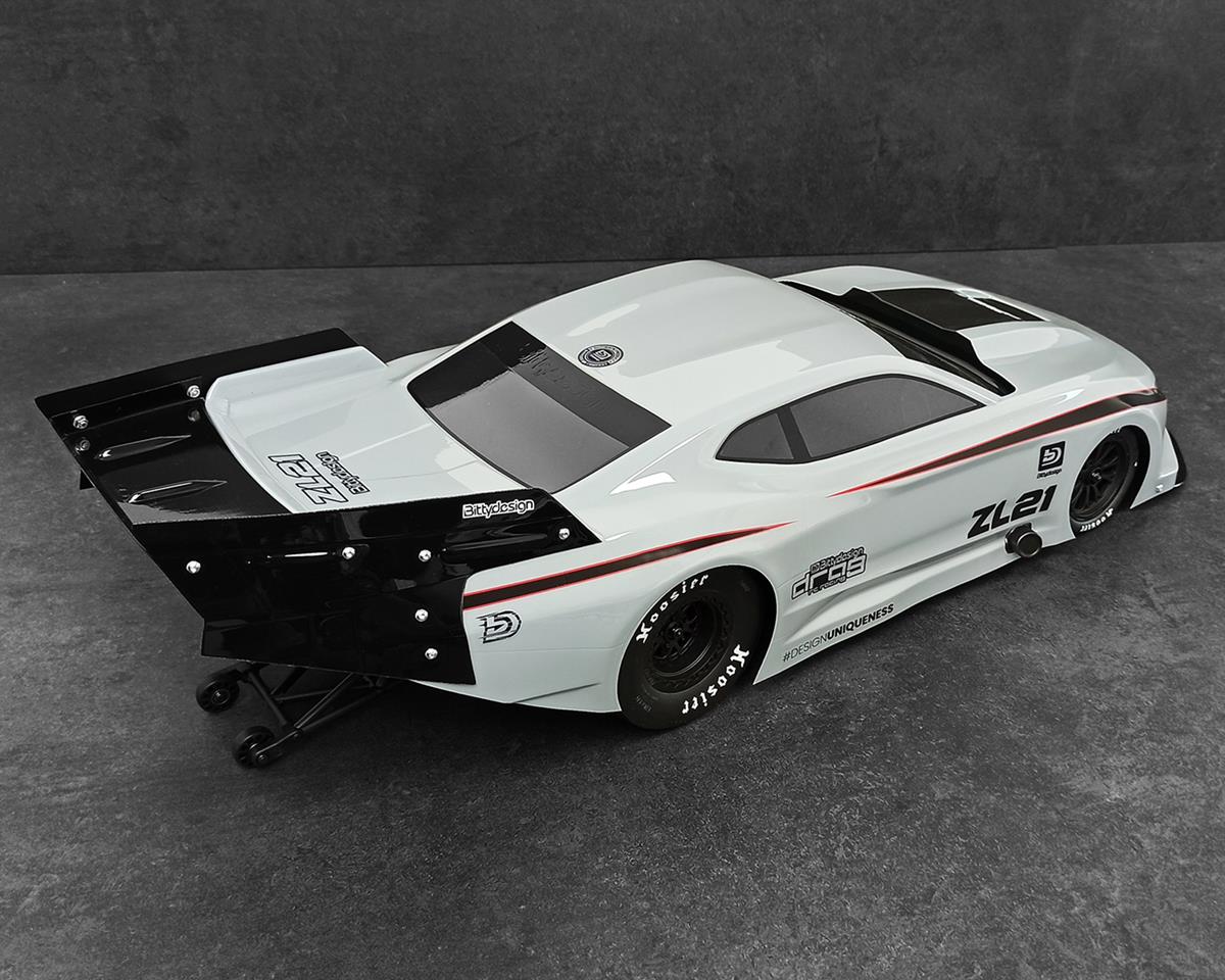 Bittydesign ZL21 Pro Drag Racing Wing Set (Clear)