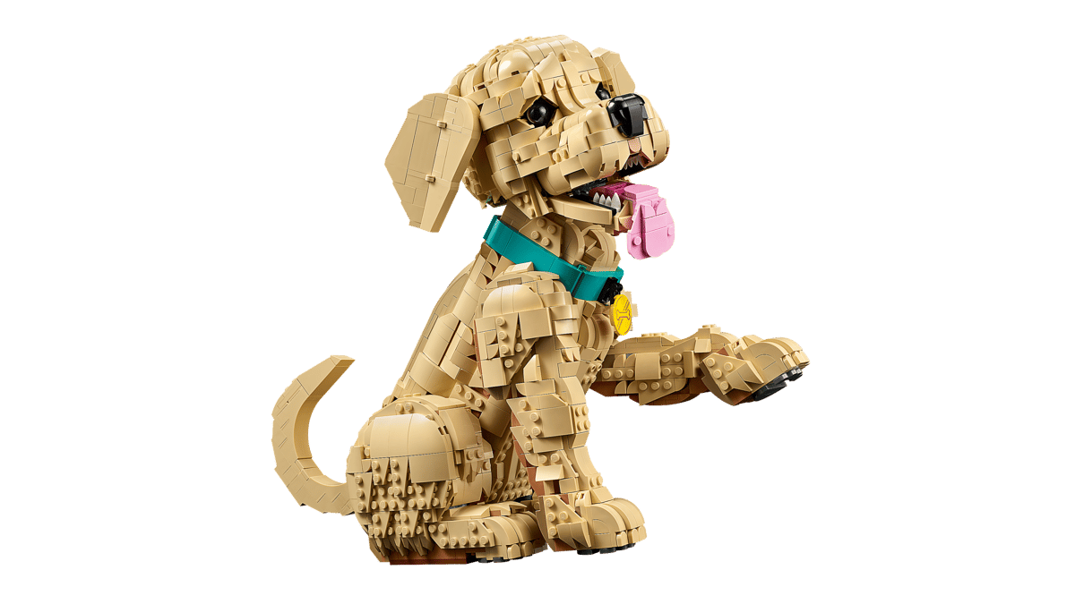 LEGO® Icons: Golden Retriever Puppy