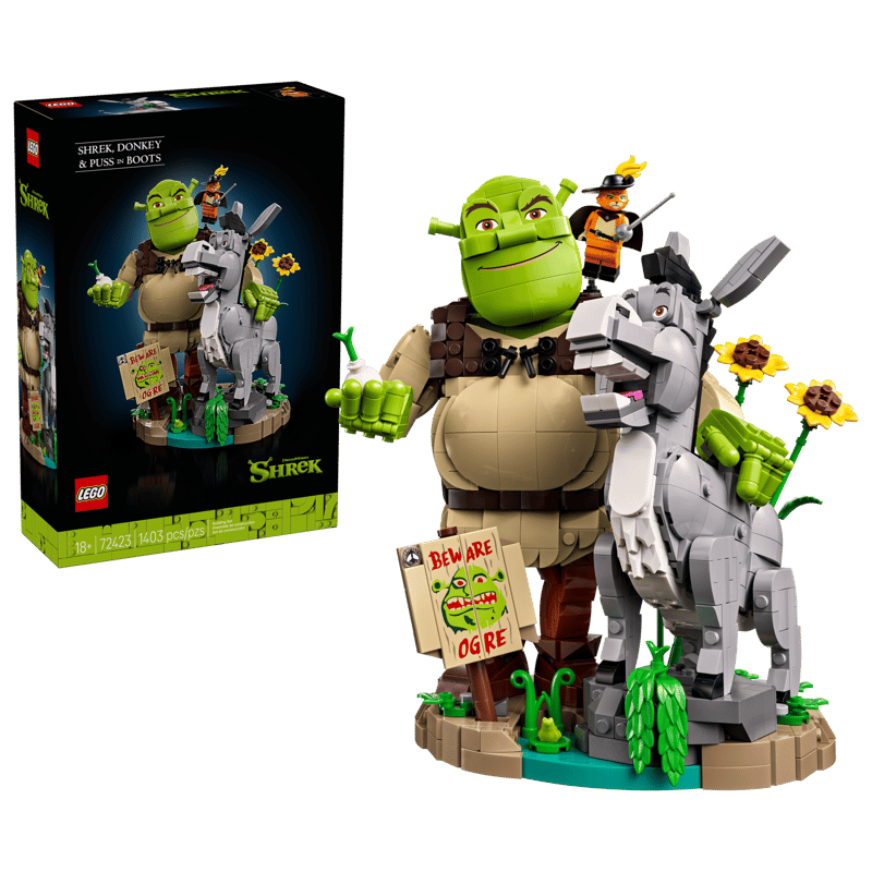 LEGO® Shrek: Shrek, Donkey & Puss in Boots