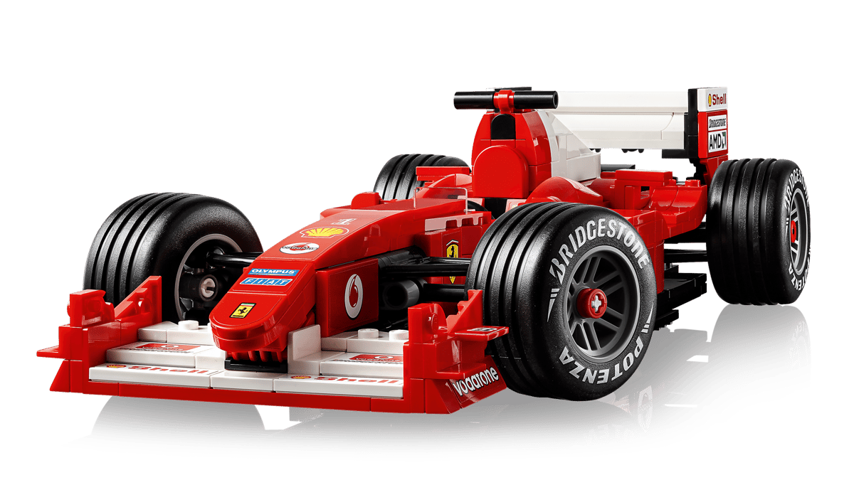 LEGO® Icons: Ferrari F2004 & Michael Schumacher