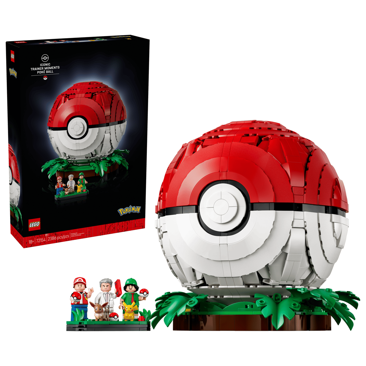 LEGO® Pokémon: Iconic Trainer Moments Poké Ball