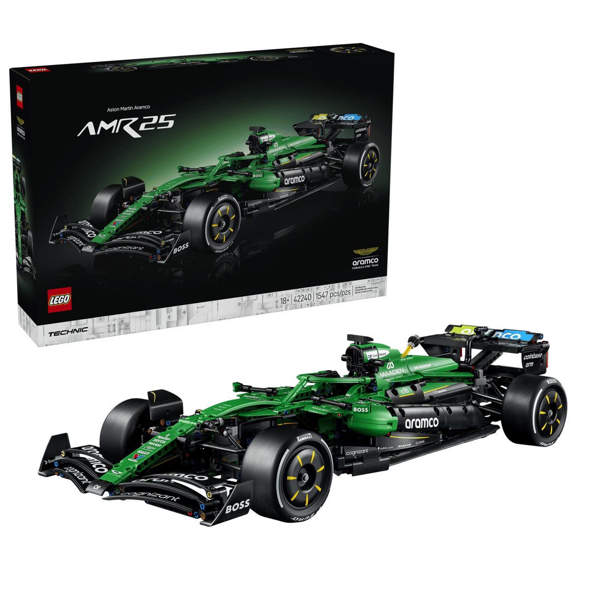 LEGO® Technic: Aston Martin Aramco AMR25 F1® Car