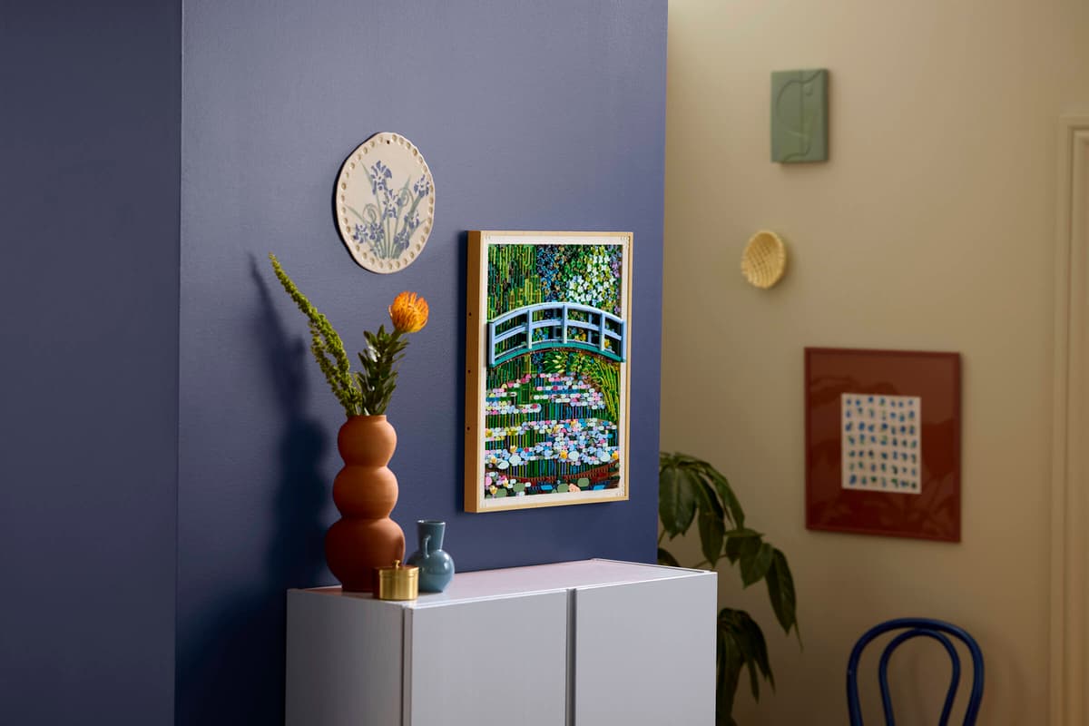 LEGO® Art: Claude Monet – Bridge over a Pond of Water Lilies