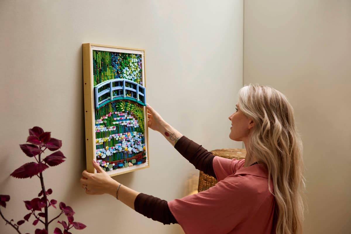 LEGO® Art: Claude Monet – Bridge over a Pond of Water Lilies