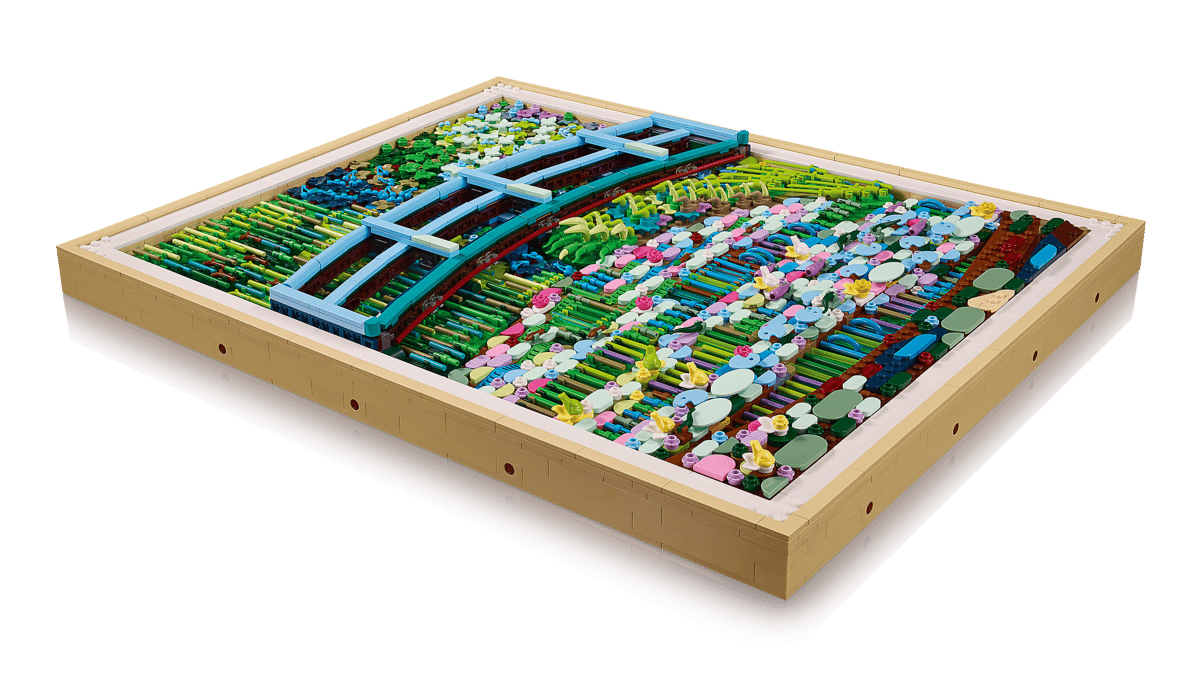 LEGO® Art: Claude Monet – Bridge over a Pond of Water Lilies