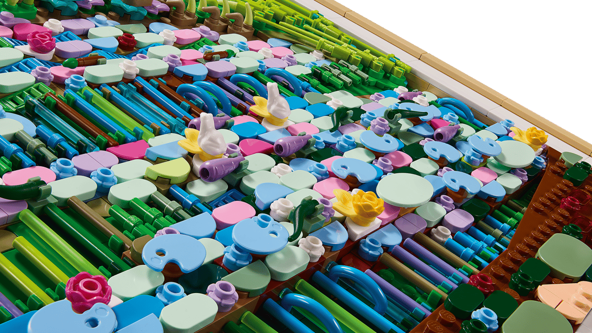 LEGO® Art: Claude Monet – Bridge over a Pond of Water Lilies