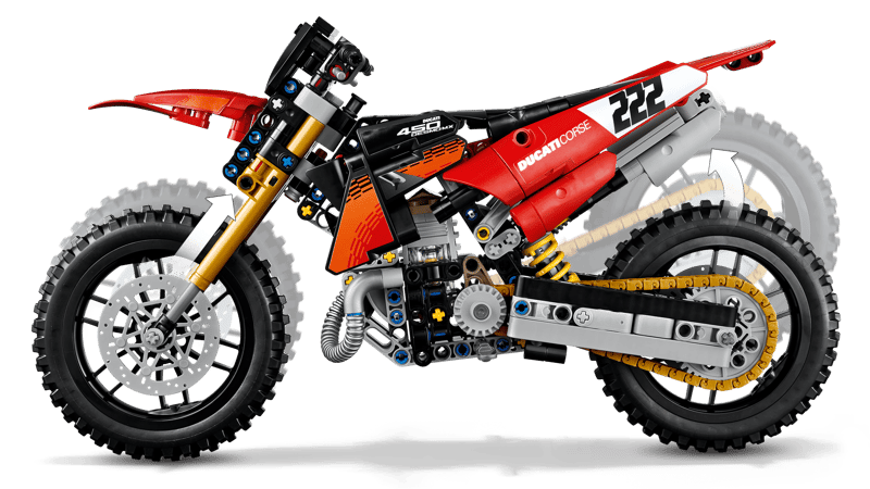 LEGO® Technic: Ducati Desmo450 MX Factory Motorcycle