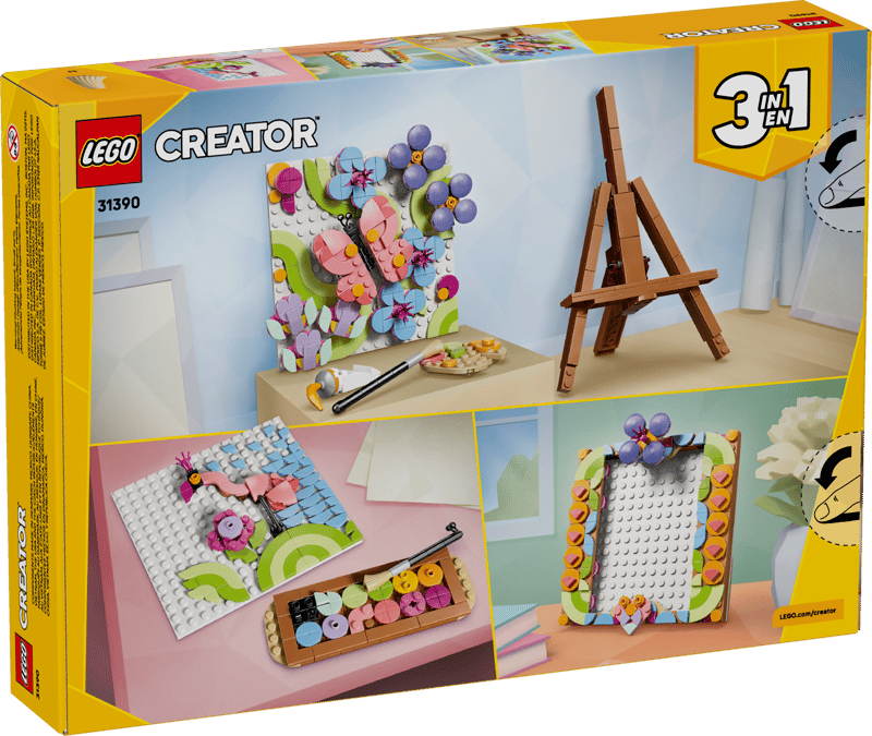 LEGO Creator: Floral Art Decor Painting