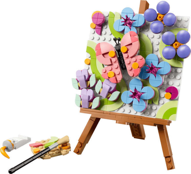 LEGO Creator: Floral Art Decor Painting