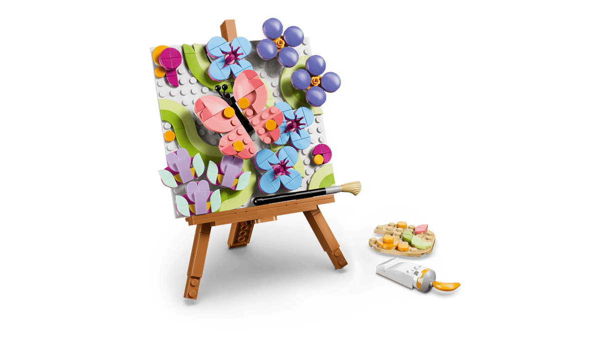 LEGO® Creator: Floral Art Decor Painting