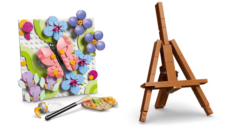 LEGO Creator: Floral Art Decor Painting