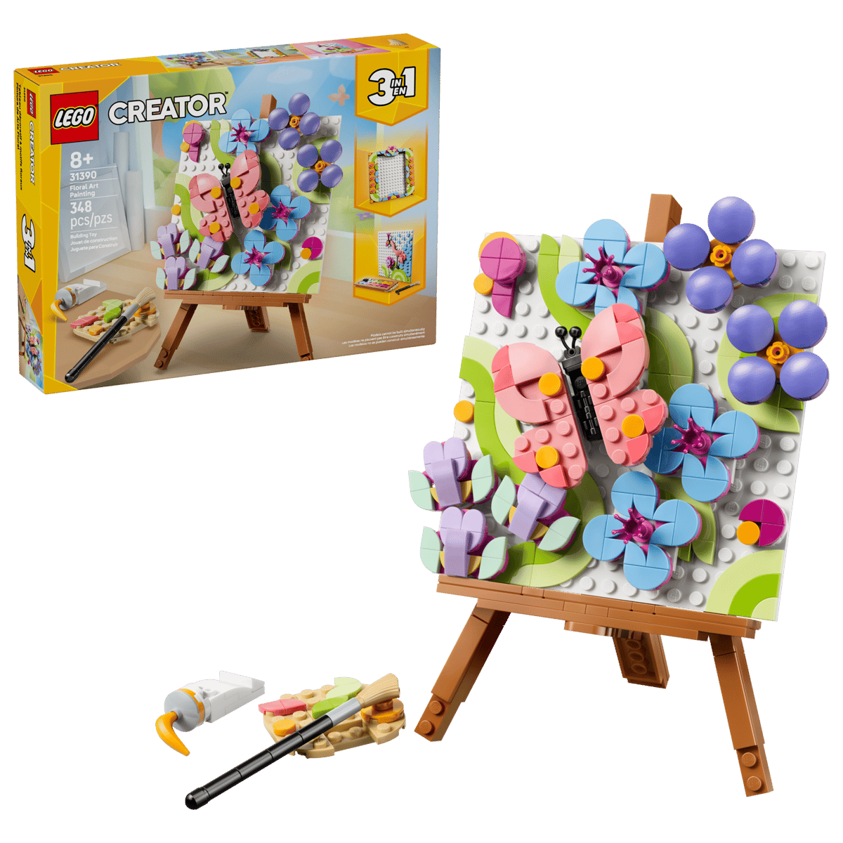 LEGO® Creator: Floral Art Decor Painting