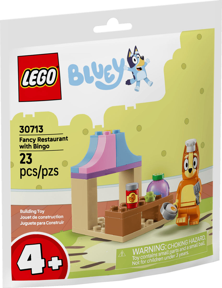 LEGO Bluey: Fancy Restaurant with Bingo Set