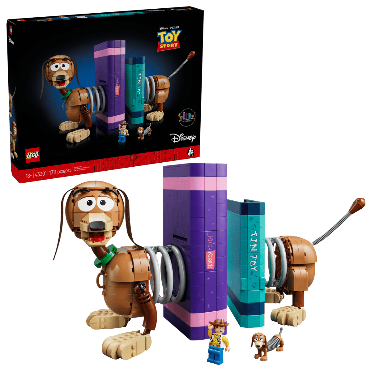 LEGO® Disney: Toy Story Slinky Dog Bookends