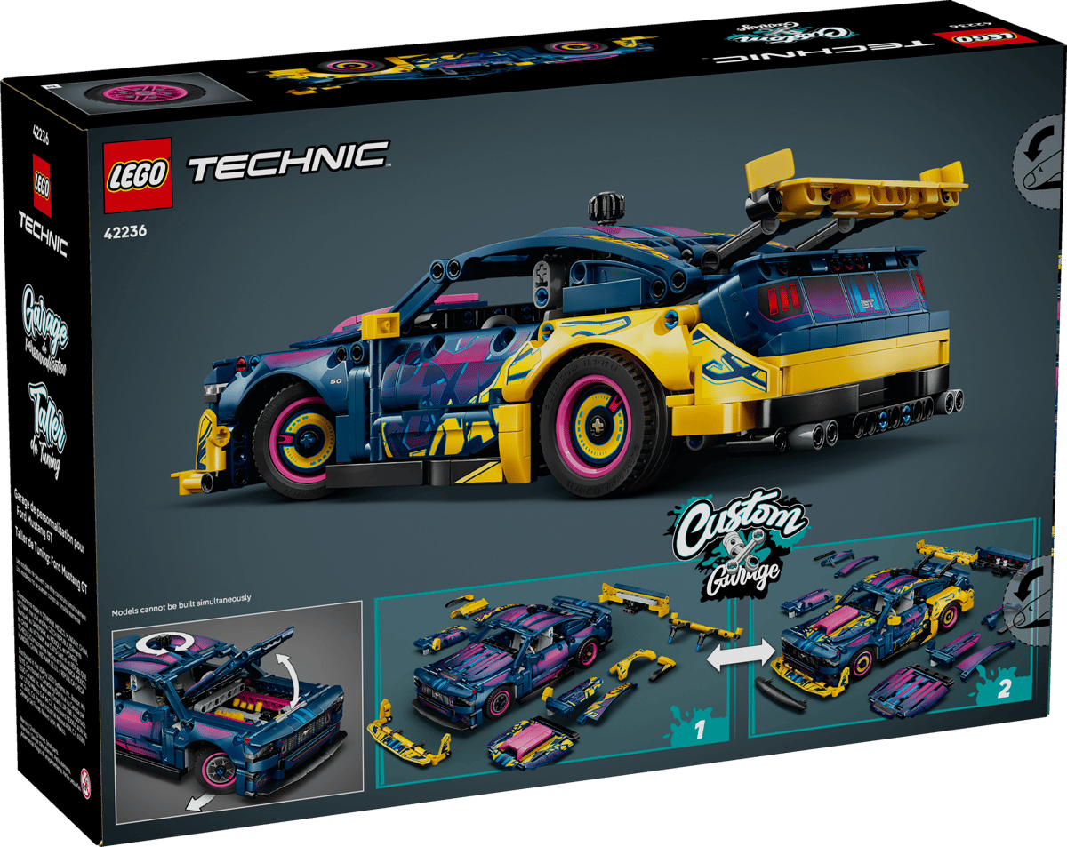 LEGO® Technic: Custom Garage Ford Mustang GT Car