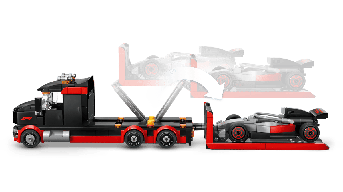 LEGO® City: F1® Display Truck with Audi F1® Race Car