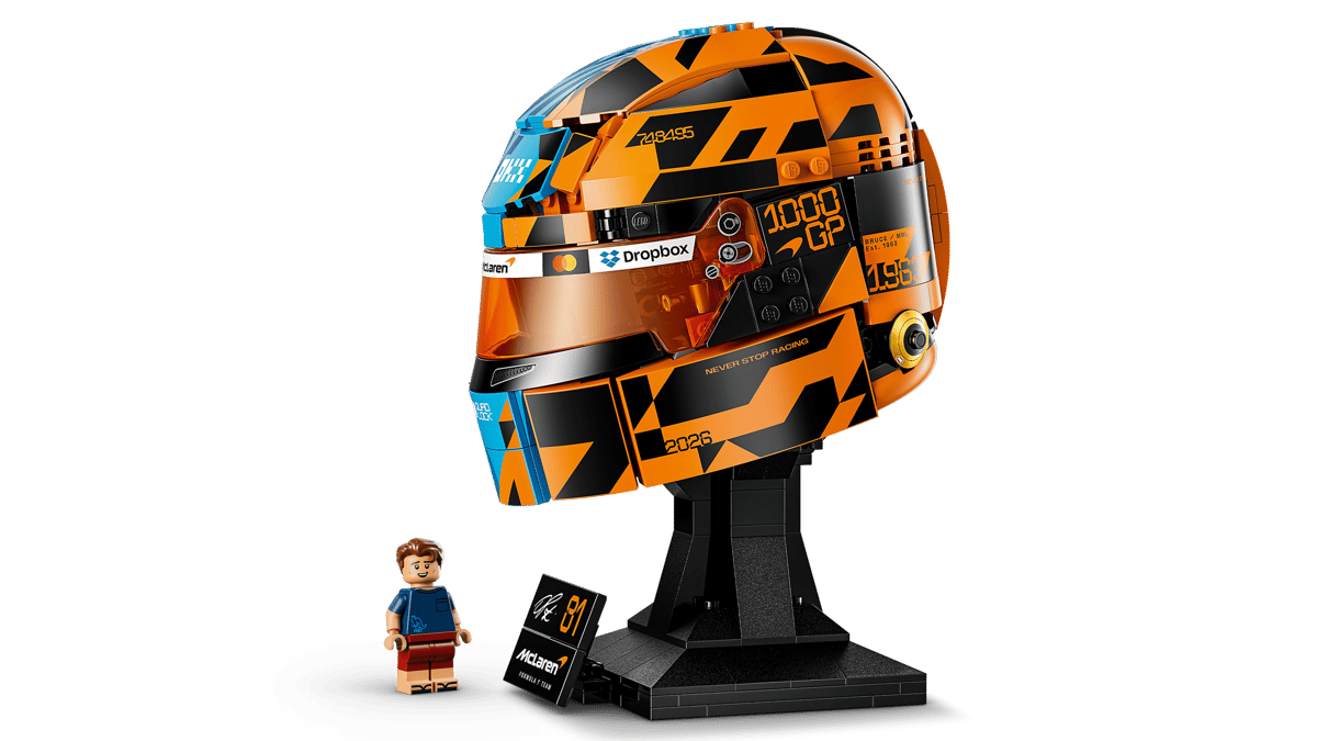LEGO® Editions: McLaren Mastercard F1® Team Oscar Piastri Helmet