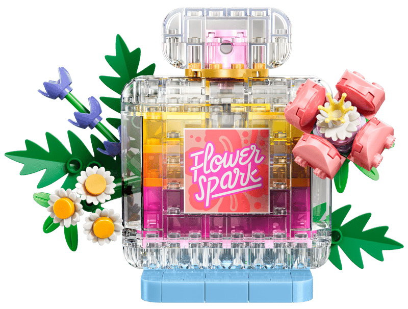 LEGO Creator: Floral Decor Perfume Bottle