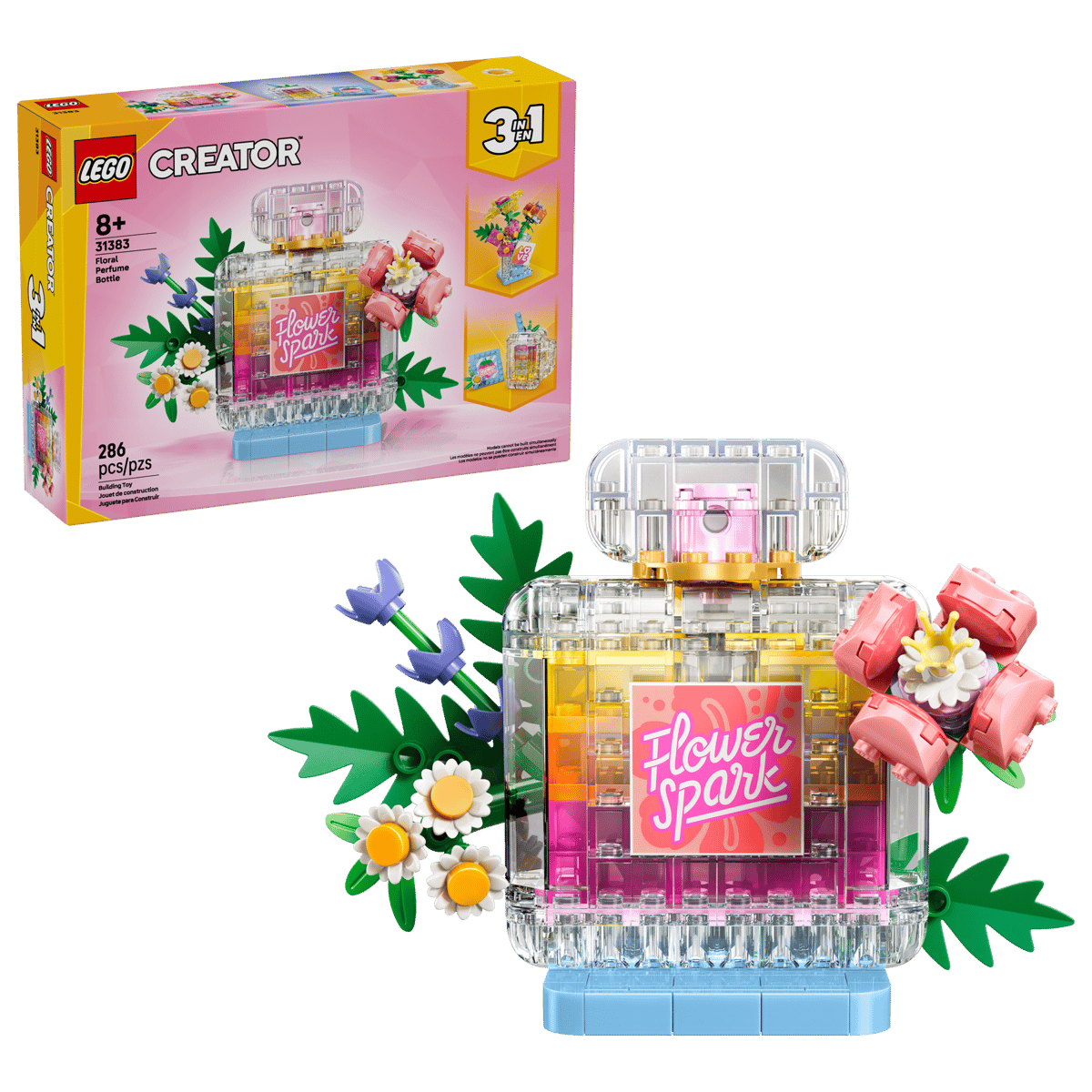 LEGO® Creator: Floral Decor Perfume Bottle