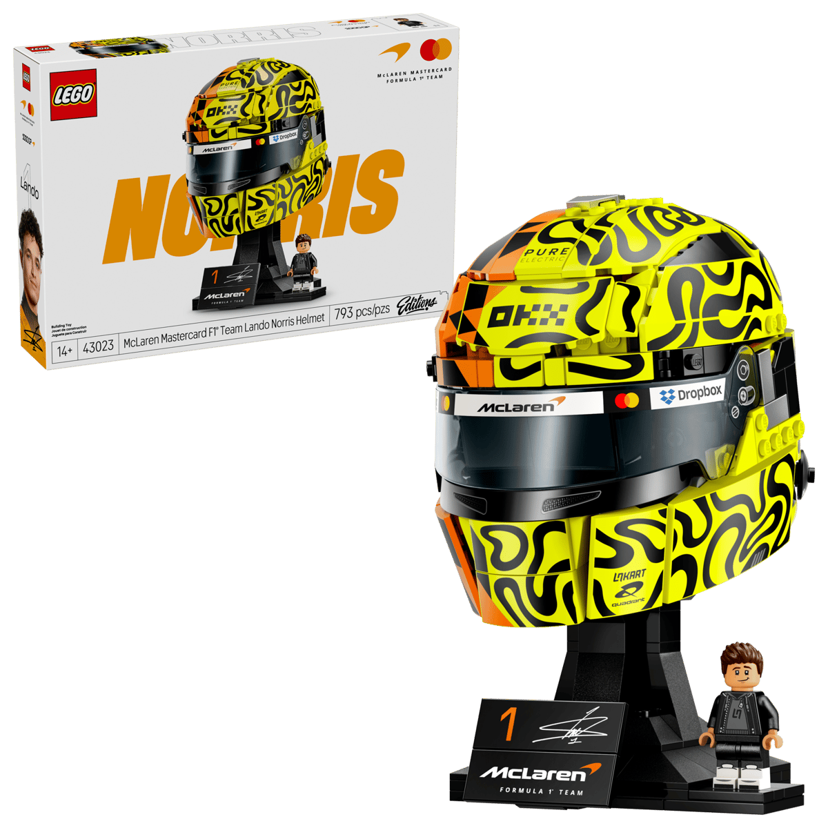 LEGO® Editions: McLaren Mastercard F1® Team Lando Norris Helmet