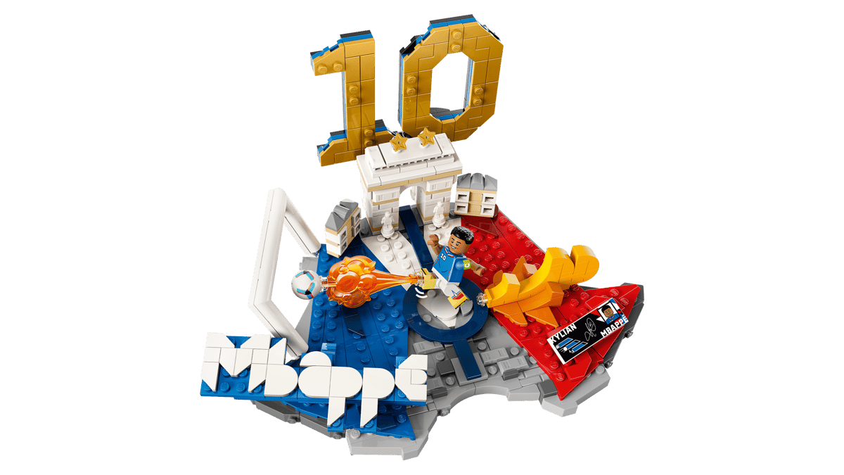 LEGO® Editions: Kylian Mbappé – Soccer Highlights