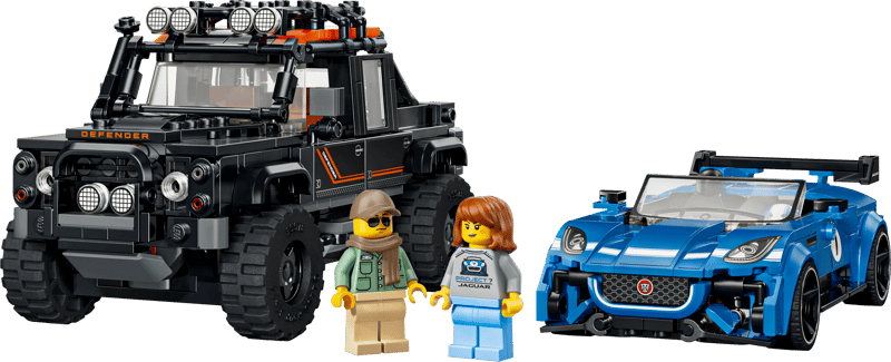 LEGO Speed Champions: Jaguar Project 7 & Land Rover Defender