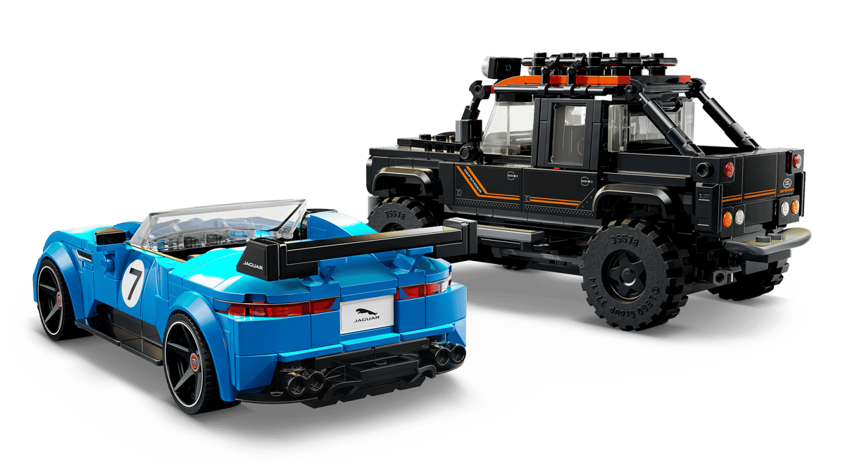 LEGO® Speed Champions: Jaguar Project 7 & Land Rover Defender