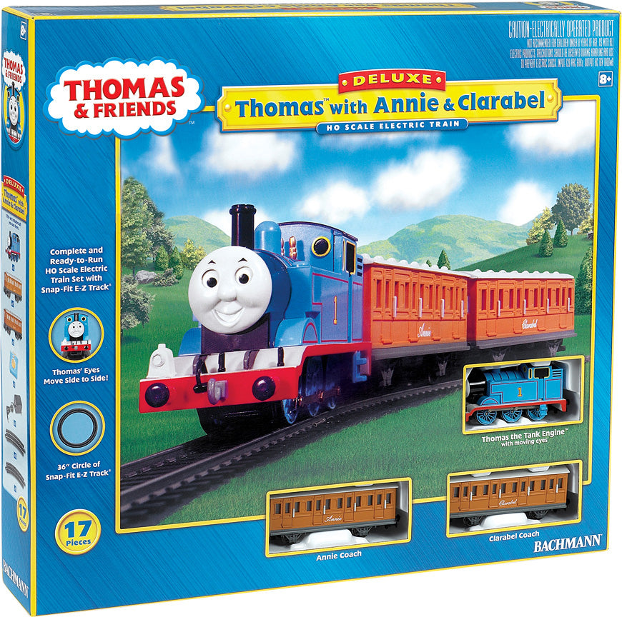 Thomas With Annie And Clarabel-Loco W/Moving Eyes