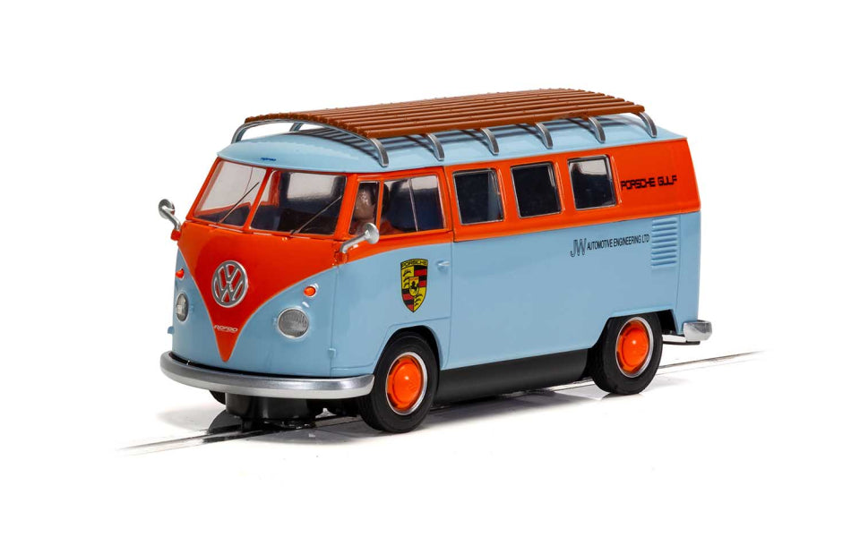 Scalextric 1/32 Volkswagen T1B Panel Van Slot Car (JW Automotive - Gulf Edition)