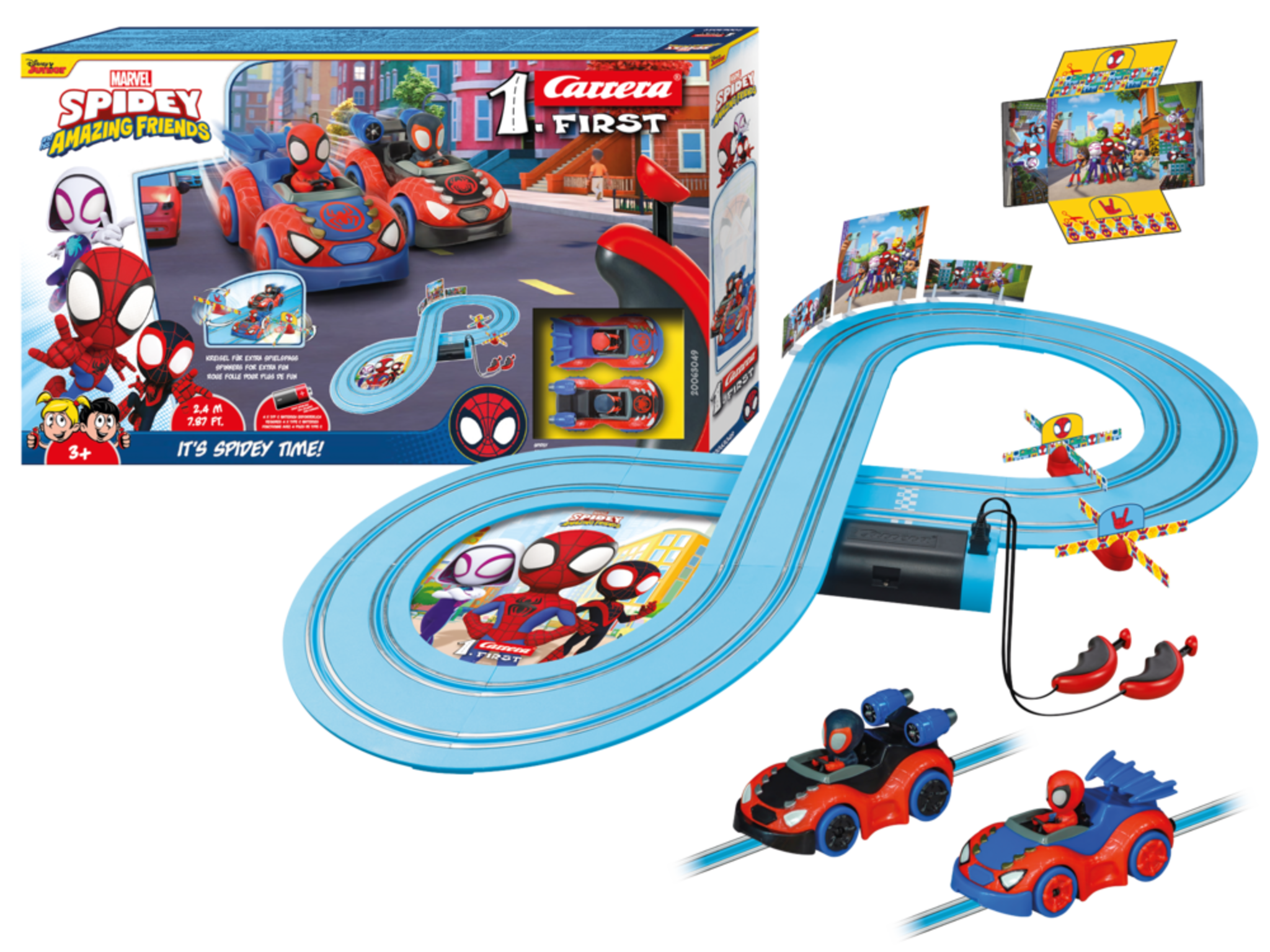 Carrera First Spidey Amazing Friends Racetrack