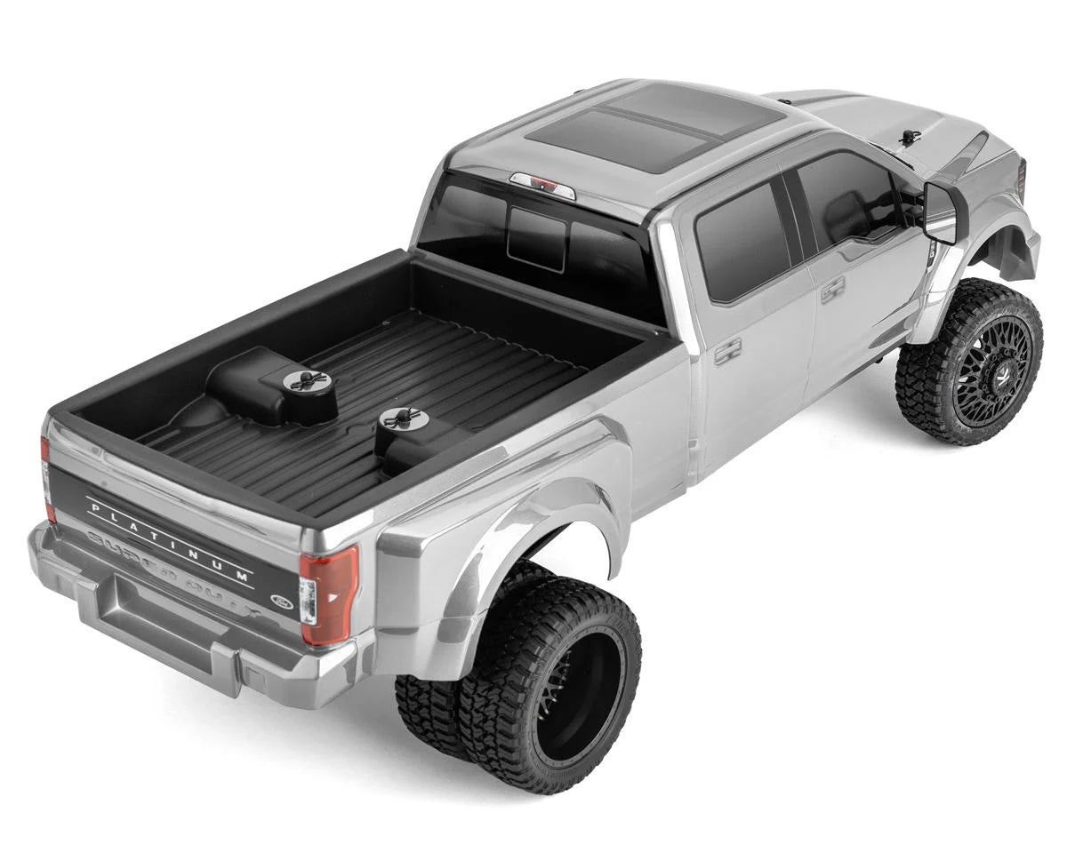 CEN Ford F450 SD KG1 Edition 1/10 RTR Custom Dually Truck (Silver Mercury)
