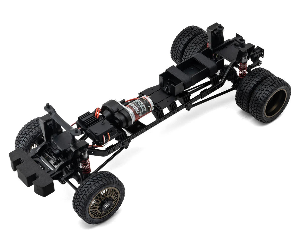 CEN Ford F450 SD KG1 Edition 1/10 RTR Custom Dually Truck (Silver Mercury)