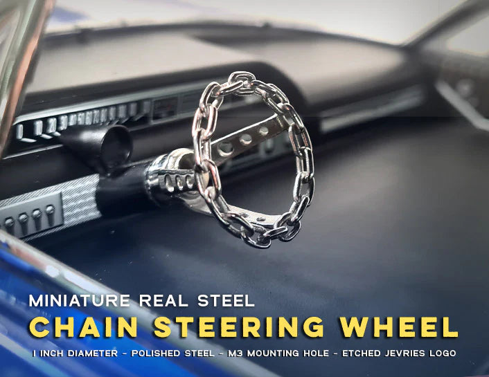 Jevries Minature Steel Chain Steering Wheel