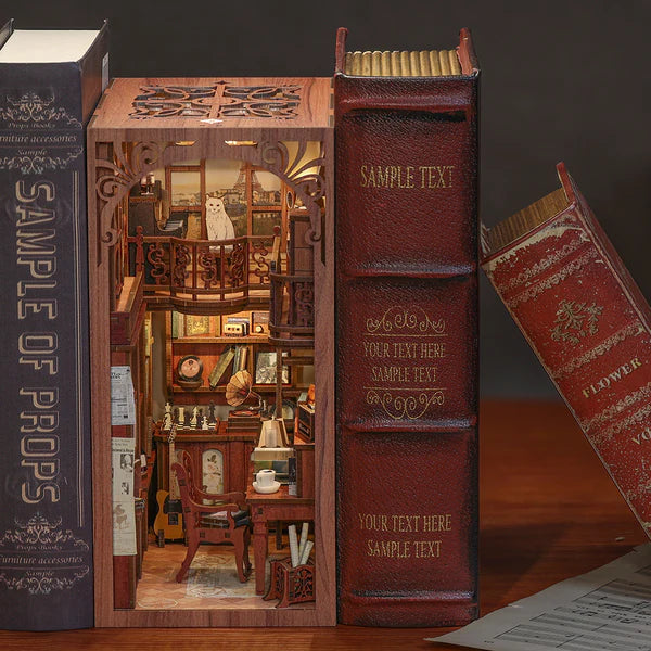 CuteBee DIY Book Nook Kit: The Secret Rhythm