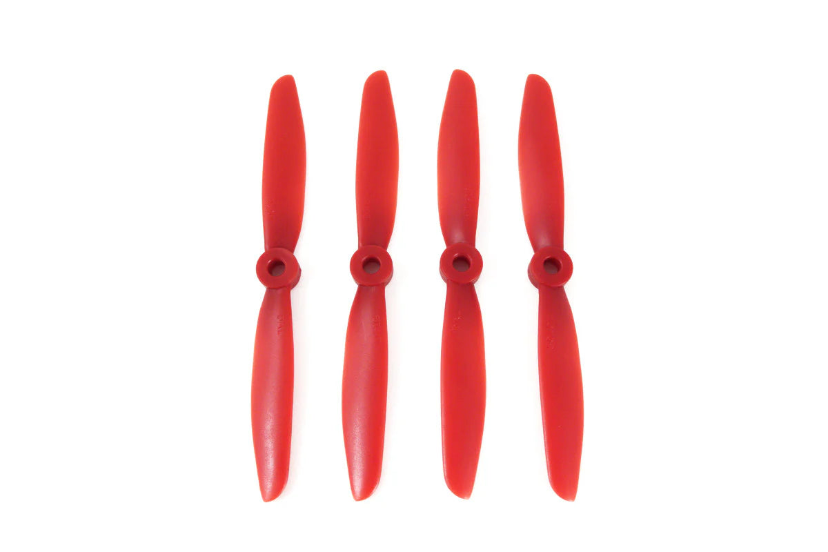 Gemfan 50 X 30 FPV Quad Racer Propellers Red (4)