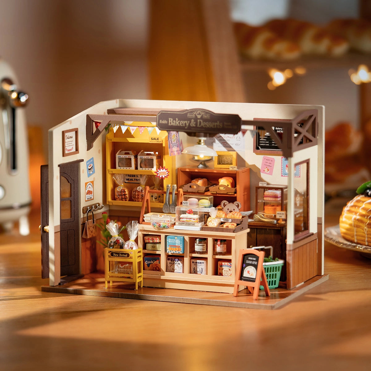 Rolife Becka's Baking House DIY Miniature House Kit