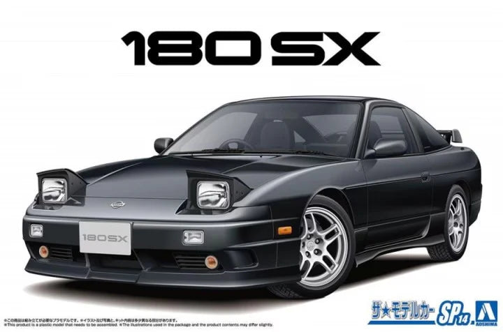 Aoshima 1/24 Nissan RPS13 180SX Type X '96 Custom Wheel Plastic Model Kit