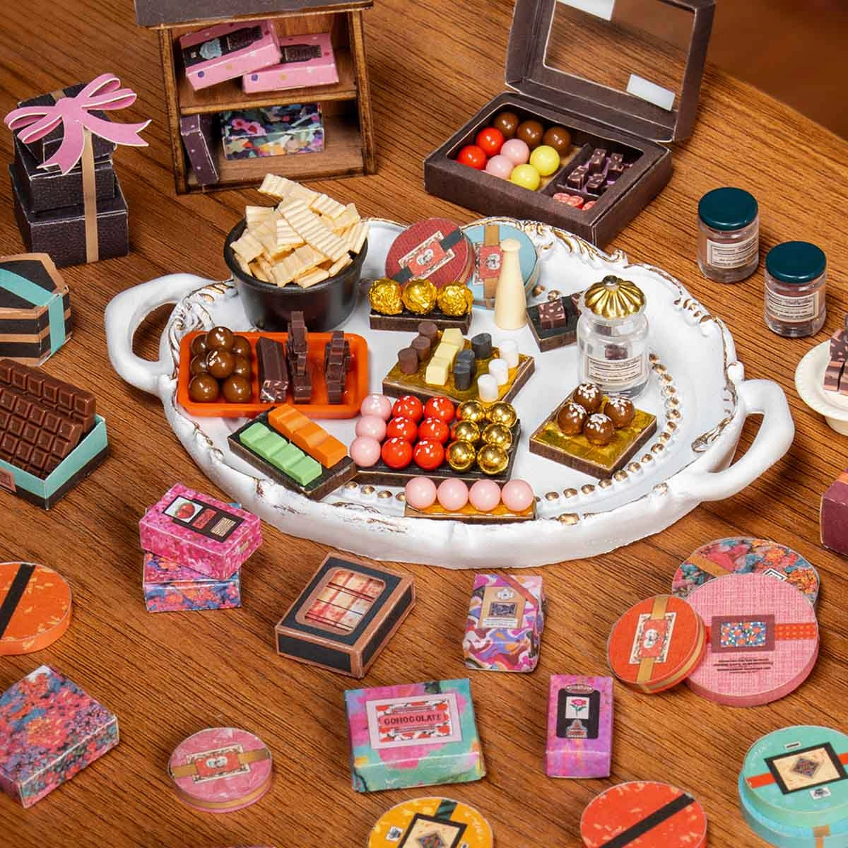 Rolife Henry's Chocolate DIY Miniature House Kit