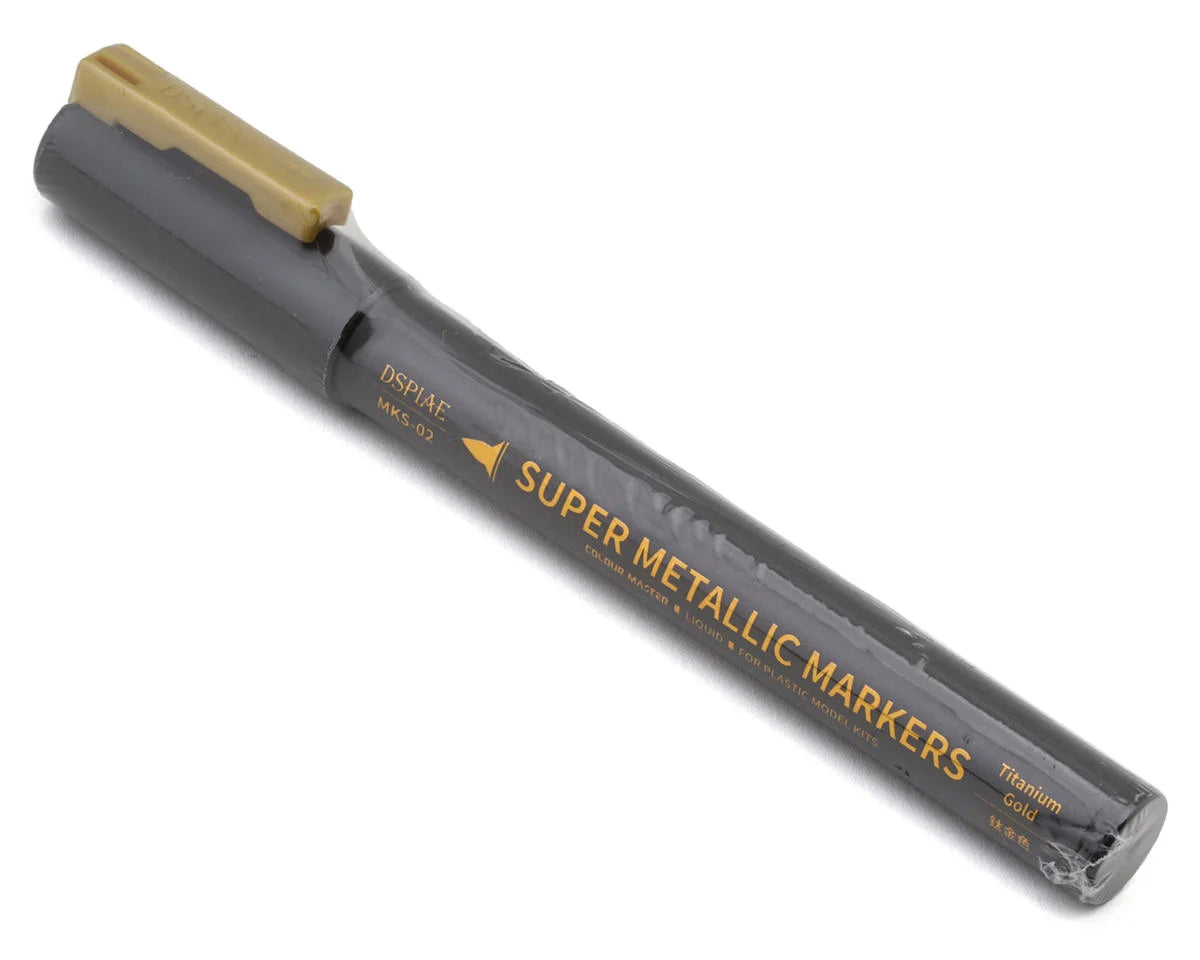 DSPIAE MKS Super Metallic Color Paint Marker (Titanium Gold)