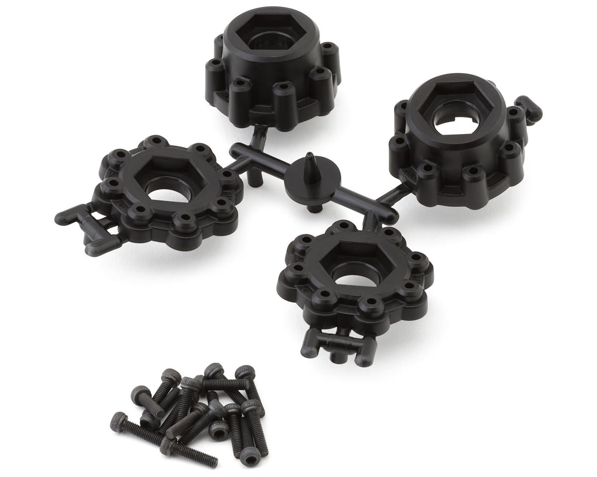 DuraTrax Warthog MT 3.8" Pre-Mounted Truck Tires (Black) (2) w/17mm Hex