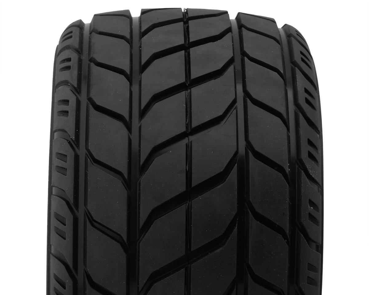 DuraTrax Bandito 2.0 1/8 3.8" Pre-Mounted Truck Tires (Black) (2) w/17mm Hex