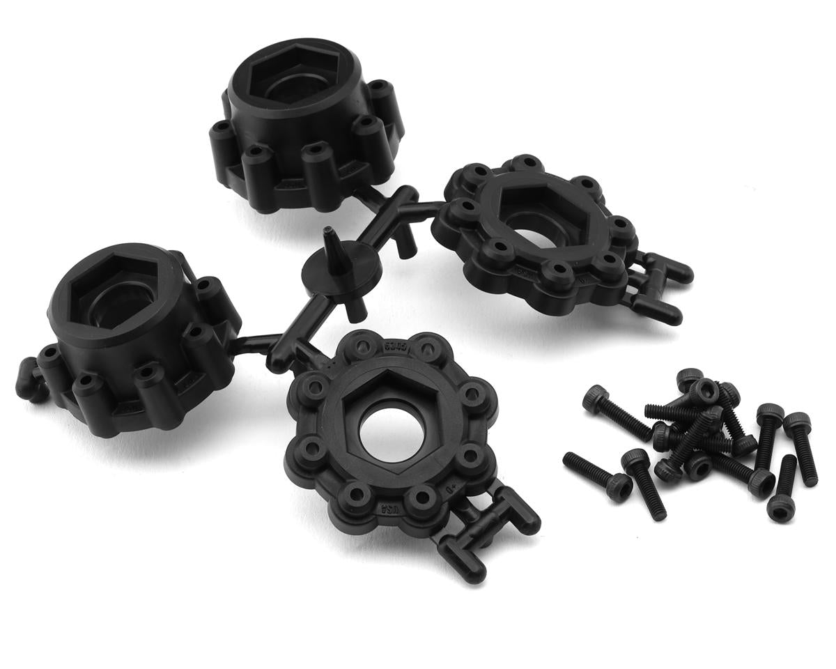 DuraTrax Bandito 2.0 1/8 3.8" Pre-Mounted Truck Tires (Black) (2) w/17mm Hex