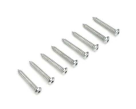Tornillos de cabeza de botón, 6 x 1"