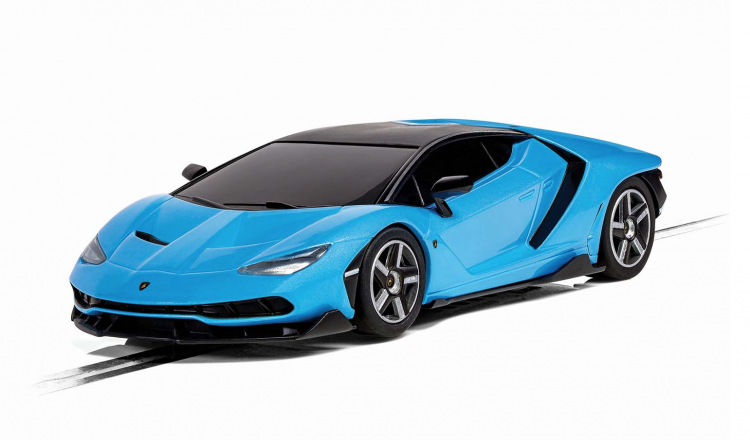 Scalextric 1/32 Lamborghini Centenario Slot Car (Blue)