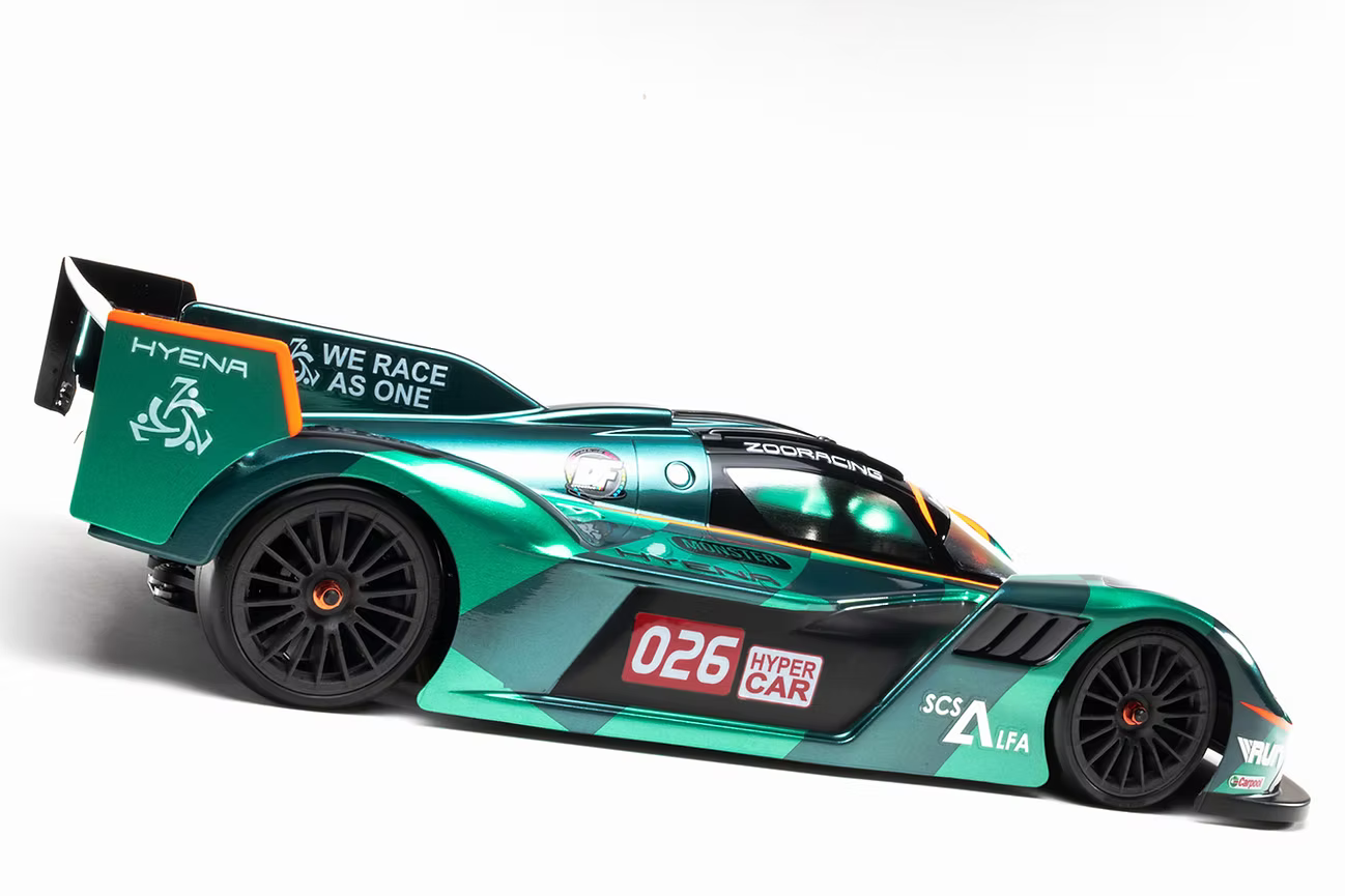 Zoo Racing Hyena Hyper FWD Touring Car 1/10 Standard Body (Clear)